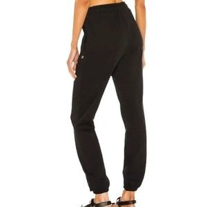 WeWoreWhat Black High Rise Jogger Sweatpants